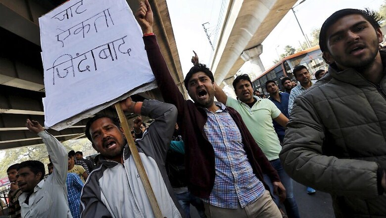 Fresh Jat Quota Stir Restarts in Haryana; Traders Appeal for Peaceful Protest