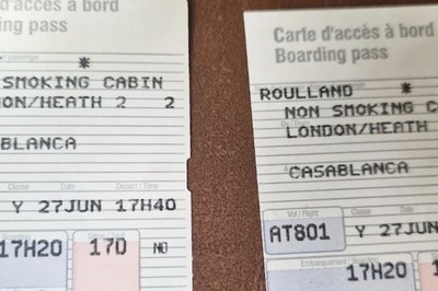 Old Boarding Passes Reveal Surprising Details On Air Travel History, And This Might Shock You