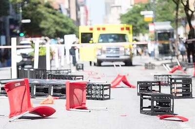 Driver plows car through Montreal pedestrian zone, injures 2