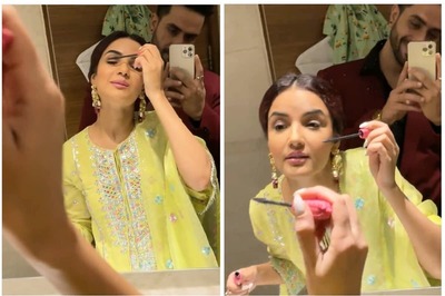 Aly Goni Captures Girlfriend Jasmin Bhasin Doing Makeup in a Cute Video