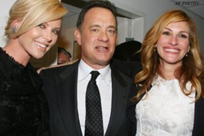 Tom Hanks presented with the Chaplin award