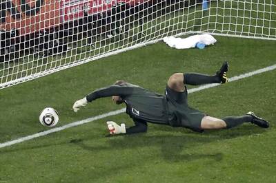 Green joins list of blundering England goalies