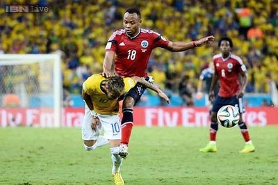 World Cup 2014: I never meant to hurt Neymar, says Colombia's Zuniga