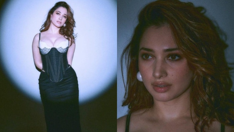 Sexy! Tamannaah Bhatia Flaunts Her Curves In A Bold, Black Corset; Hot Photos Go Viral