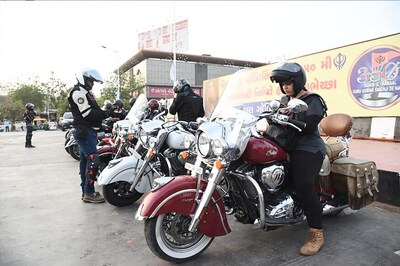 Indian Motorcycle Riders Group Organises Breakfast ride in Ahmedabad
