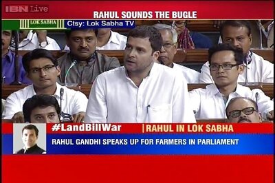 Rahul attacks Narendra Modi on Land Bill, calls his government 'suit boot wali sarkar'