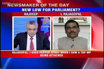 Irony in LS, Rajagopal had once moved a Bill to curb unruly behaviour