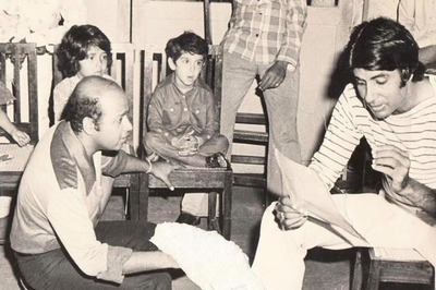 Amitabh Bachchan Shares Throwback Pic from Mr Natwarlal Set with Hrithik Roshan as a Child