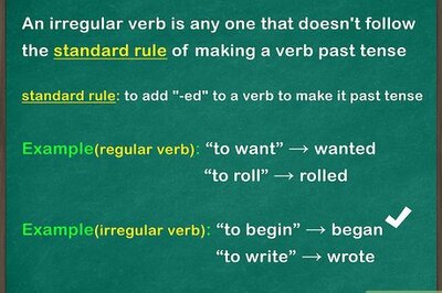 How to Learn English Irregular Verbs