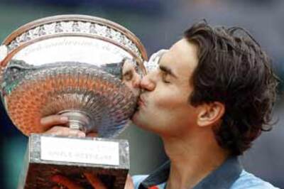 In pics: Federer clinches French Open 2009