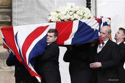 Britain stages grand funeral for Margaret Thatcher