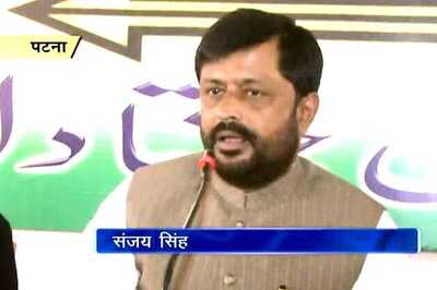 Who's shielding criminals? After goof up, JD(U) spokesperson flees press conference