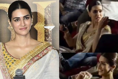 At Adipurush Trailer Launch, Kriti Sanon Sits on Floor Due to THIS Reason; Video Goes Viral