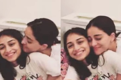 Ananya Panday Hugs and Kisses Her Little Sister Rysa As She Is All Set To Leave For University