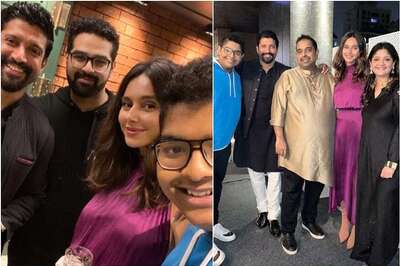 Farhan Akhtar, Shibani Dandekar Enjoy Musical Date Night with Zakir Hussain, Shankar Mahadevan