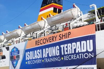 Indonesian Ferry Turns Floating Isolation Centre for Covid-19 Patients