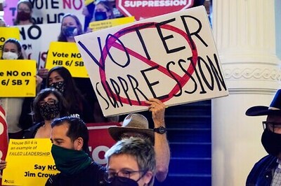 Texas GOP Puts Final Touches On Sweeping Voting Restrictions