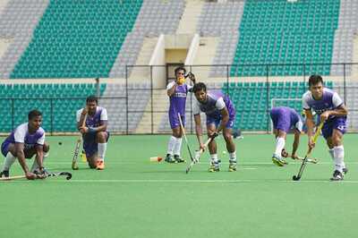 Indian Men's Hockey Team Leaves for Rio Olympics