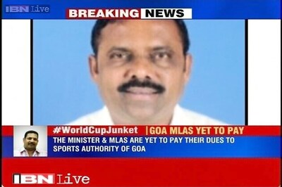Goa Minister, 3 MLAs yet to repay Rs 12 lakh each for Brazil junket during 2014 football World Cup