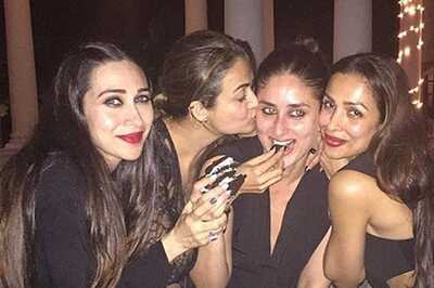 Photos: Kareena Kapoor celebrates her birthday with Saif, Karisma, Malaika at Pataudi Palace
