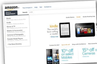 Amazon.in now selling mobiles, cameras and portable media players