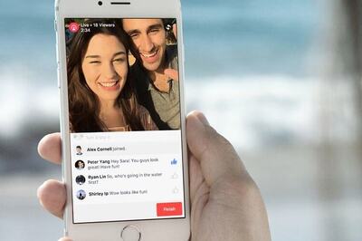 Facebook Partners Celebrities, Media Companies for Live Video: Report