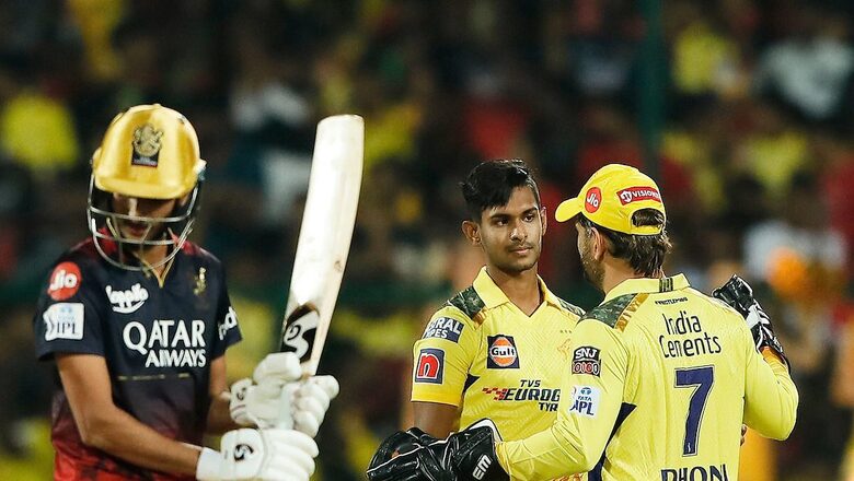 IPL 2023: Du Plessis-Maxwell's Fifties in Vain as CSK Defeat RCB by 8 Runs After Batting Masterclass