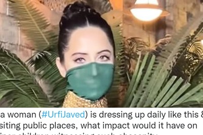 Twitter User Rants About Uorfi Javed's 'Obscene' Outfits Impacting Kids, Gets Schooled