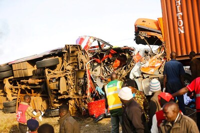Crash Between Truck and Bus in Kenya Kills at Least 36