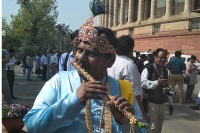 Tantrik for First Half, Lord Krishna for the Second: TDP MP Siva Prasad Keeps Up Budget Session Antics