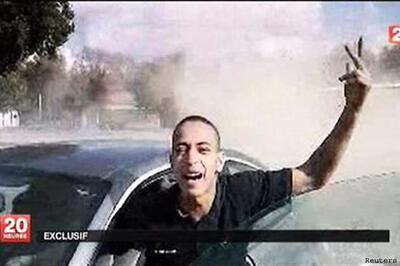 French gunman jumps to his death in hail of bullets