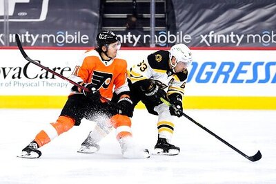 Sean Couturier's Goal Gives Flyers 3-2 Home Win Over Bruins