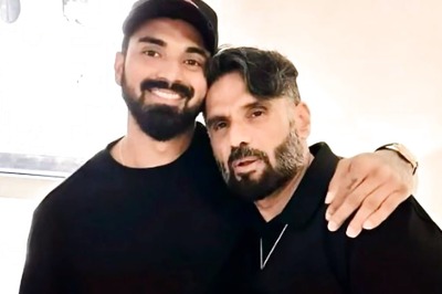 Suniel Shetty Twins In Black With Son-In-Law KL Rahul In New Post, Athiya Shetty Reacts; See Photo