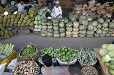Food inflation shoots up again at 11.4 pc