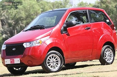 Auto Expo 2014 Mahindra Reva lineup: Verito electric, upgraded e2O, XUV500 electric and Formula E car