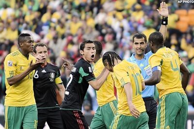 Bafana denied, Mexico earn 1-1 draw
