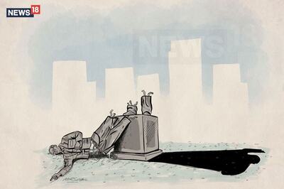 Ambedkar Statue Vandalised in UP’s Etawah, District Admin Quickly Installs New One