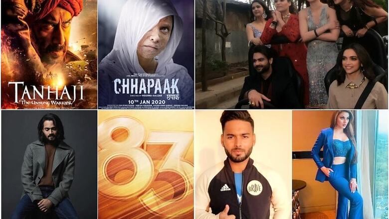 Ranveer Singh Unveils '83 Logo, Rishabh Pant Blocks Urvashi Rautela on WhatsApp
