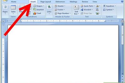 How to Construct a Graph on Microsoft Word 2007