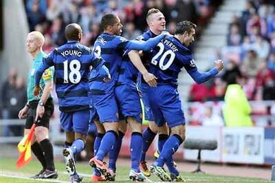 Man United close in on title after win over Sunderland