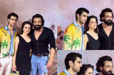 Bobby Deol’s Son Aryaman Steals the Spotlight at Gadar 2 Success Bash; Dubbed as ‘Hero Material’