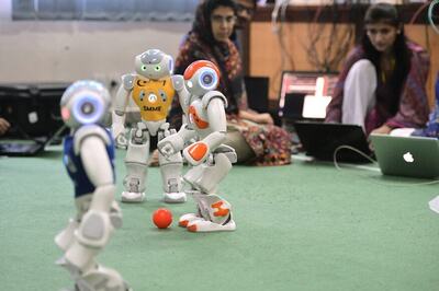 Pakistani Students to Show Off AI Skills With Robot Footballers