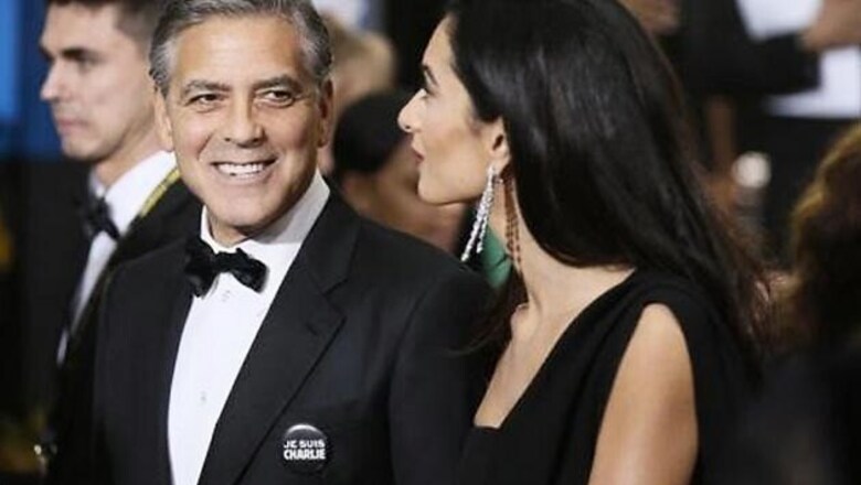 Iranian paper banned for showing Clooney wearing 'Je suis Charlie' pin