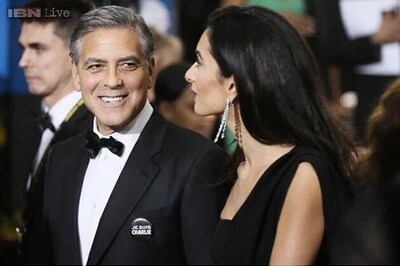 Iranian paper banned for showing Clooney wearing 'Je suis Charlie' pin