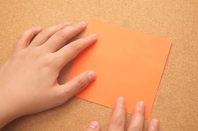 How to Make a Mountain Fold (Origami)