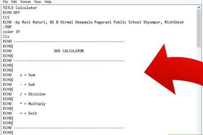 How to Build a Simple Calculator Using Batch Script