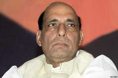BJP leaders meet Modi, Rajnath ahead of NDA government taking charge