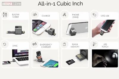 This amazing 1-inch all-in-one cube is the only smartphone accessory you will ever need