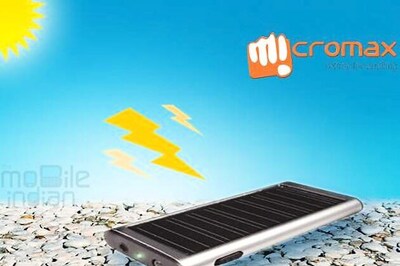 Micromax to launch phone with solar panel