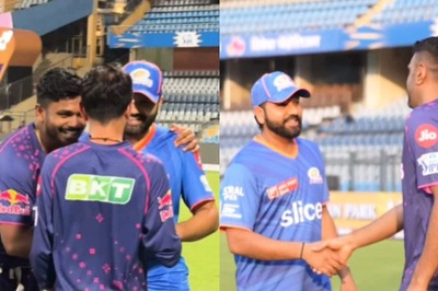 Watch: Rohit Sharma, Sanju Samson And Yuzvendra Chahal's Light-hearted Exchange Ahead of MI vs RR